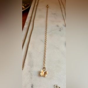 Butterfly Necklace Dainty Chain Delicate Necklace